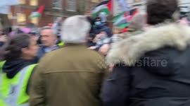 Chaos at London School of Economics as protests break out over Hamas book launch