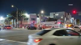US, Los Angeles: Willowbrook Los Angeles County FD Involved in Crash