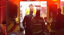 US, Los Angeles: Van Nuys Homeless Man Shot