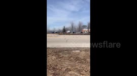 US: Brush Fire Breaks Out in Brookfield, Wisconsin, Prompting Evacuation