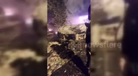 Palestinian Cars Attacked Near Ramallah