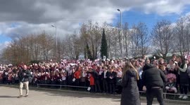 Prince William visits Midlands for a campaign to increase diversity in refereeing