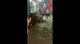 Drunk tourists seen fighting in front of shocked locals in Phuket