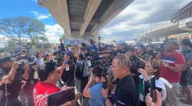 Furious Duterte supporters protest after strongman's arrest over drugs war