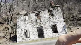 Beautiful Shell of an Antiquated Structure in Civil War Town Harper's Ferry, West Virginia