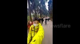 Man earns over £30,000 a year as paid hiking companion in China