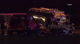 US, Phoenix: Phoenix 40th Street Extrication Crash