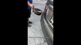 Man's surprisingly easy technique to fix car dent goes viral with 5.7M views on tiktok