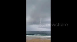 France: Twin Waterspouts Spotted in Landes