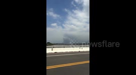 Taiwan: Massive Fire Breaks Out at Dawushan Egg Farm in Pingtung