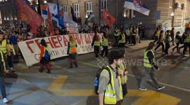 Serbia: Massive protest takes place in Belgrade