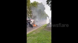Photojournalist seriously injured after being struck by projectile whilst covering protest in Argentina