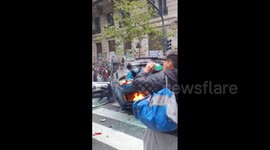 Argentina: Riot Erupts Amid Protest Over President Milei’s Austerity Policies in Buenos Aires