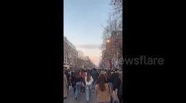 Serbia: People march in silence in memory of the 15 people who died in Novi Sad