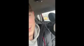 Best mate or worst distraction? Lad hilariously follows friend’s driving test