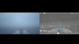 Video Cargo Ship And Oil Tanker Collide In North Sea