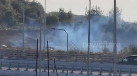 Palestine: Israeli forces fire stun grenades at vehicles and Palestinians in Al-Arroub refugee camp, north of Hebron