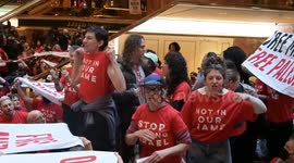 NY: Protest at Trump Tower