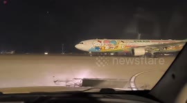 Plane with Sanrio character design spotted in China