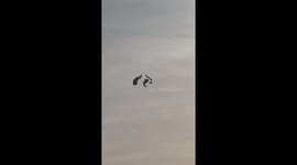 Two paratroopers collide mid-air and fall into the ocean in Visakhapatnam