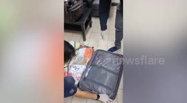 Two Indian tourists arrested at airport for 'attempting to smuggle 22kg of cannabis'