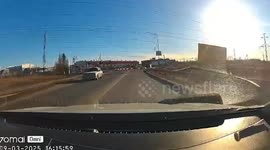 Drink-driver flies through busy roundabout and crashes head-on into other motorist
