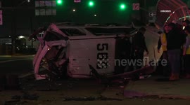 US, Phoenix: Phoenix Officer Seriously Injured In Patrol SUV Rollover