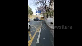 China: Traffic Accident Scene