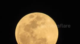 Spring Worm Moon of 2025 Lights Up Night Sky