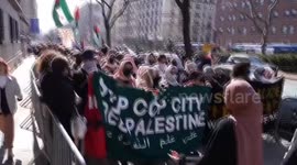 US: Protest Erupts at Columbia University After Arrests of Pro-Palestine Students