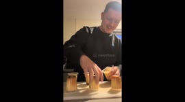 Worldofwoody7 tries 6 crème caramel in one go and suffers the consequences