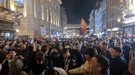 Toon Army take over London once more as thousands gather in Covent Garden ahead of Carabao Cup clash