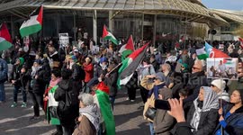 France: Protesters in Paris demand Israel release of Palestinian prisoners