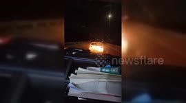 Palestine: Israeli Man Blocks Palestinian Ambulance