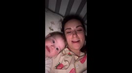 Trying to Get My Daughter to Say Mumma
