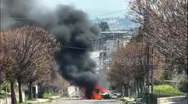Lebanon: Israeli aircraft targets a car in the town of Burj al-Muluk, southern Lebanon