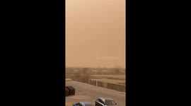 Dust storm in Oklahoma on the march 14 2025  to looked like we were in iraq