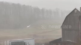 US: Severe Storms Hit Western New York, Gusty Winds, Hail, Power Outages Reported