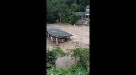 Flooding hits Cipatat, West Bandung Regency, after heavy rain