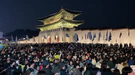 Protesters demand Yoon Seok-yeol's dismissal in Seoul, South Korea