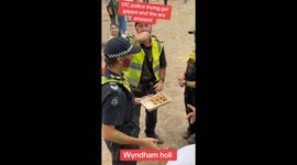Melbourne Police try Gol Gappe—Their reaction says it all