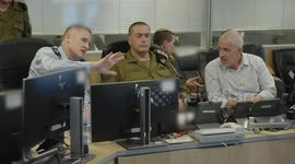 Israel: The Chief of the General Staff and the Director of the ISA in the IAF’s Underground Operations Center