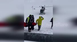 Spain: Helicopter Rescue Saves Injured Climber in Spanish Mountains
