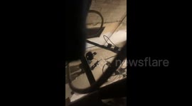 Israeli forces arrest several young men during a raid on New Askar Refugee Camp, east of Nablus
