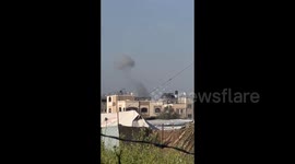 Israeli warplanes are bombing the southern areas of Beit Hanoun
