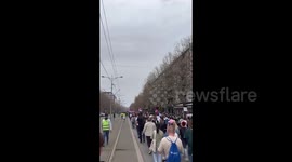 Serbia: People Take to the Streets of Belgrade to Protest