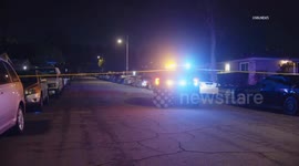 US, Los Angeles: La Puente Homicide Investigators Responding to a Shooting Death Investigation