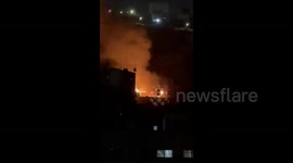 Palestine: Israeli forces have set fire to Palestinian homes during an ongoing offensive in the West Bank's Jenin refugee camp