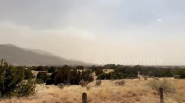 US: New Mexico Dust Storms Force Highway Closures, Low Visibility 2
