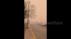 Mexico: Intense Dust Storm Engulfs Ciudad Juárez, Chihuahua